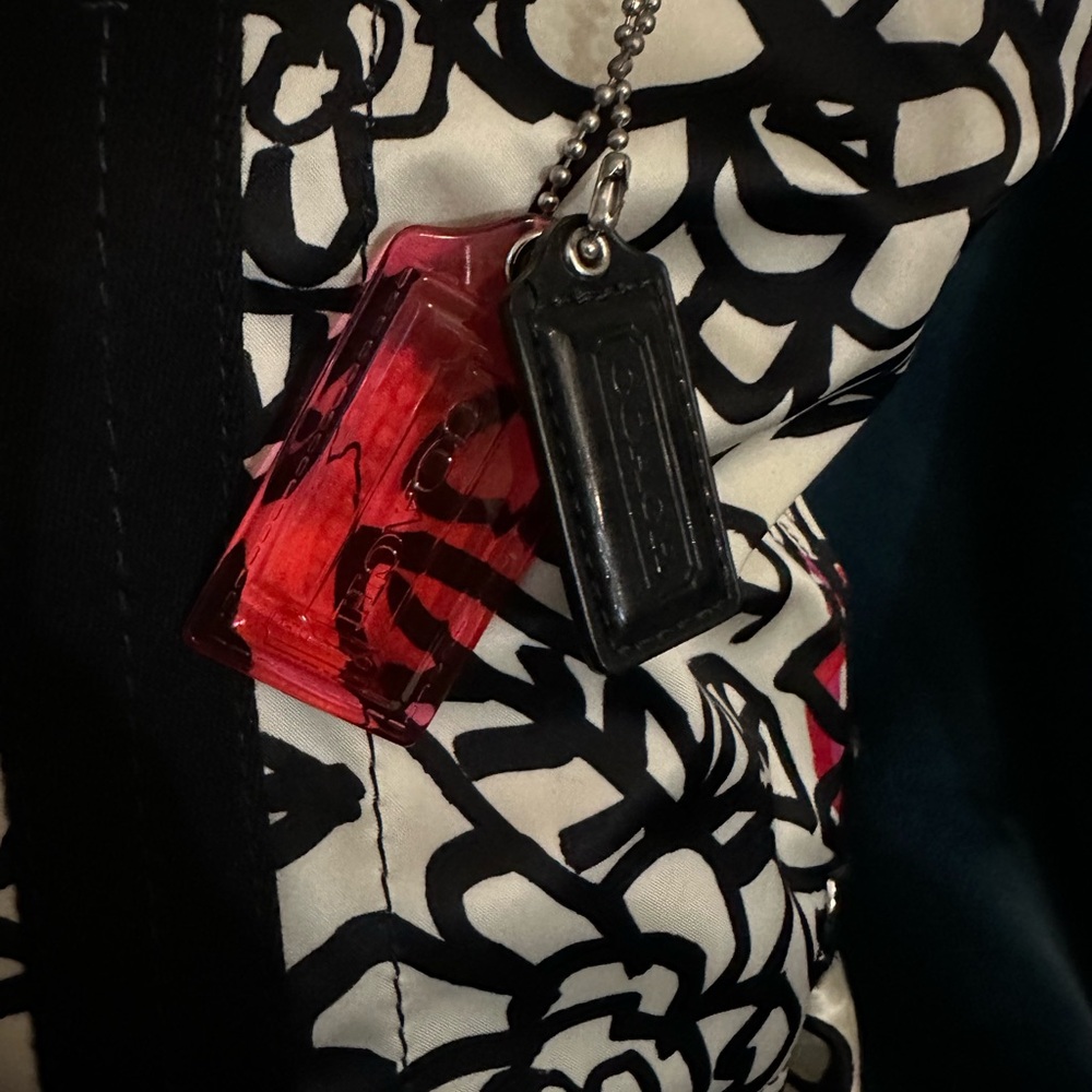 Coach Large Floral Tote and Wallet Set - Picture 4 of 9